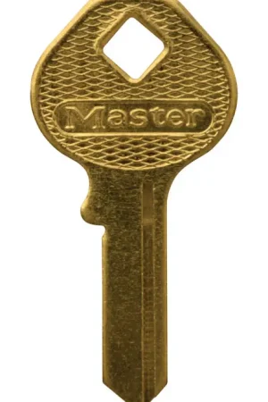 Fast Shipping Master Lock House/Office Key Blank Single For Master Lock Silver