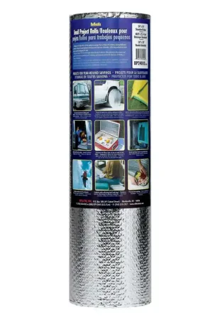 Reflectix 24 in. W X 10 ft. L X 0.31 in. R-3.7 to R-21 Reflective Radiant Barrier Insulation Roll 20 Fast Shipping