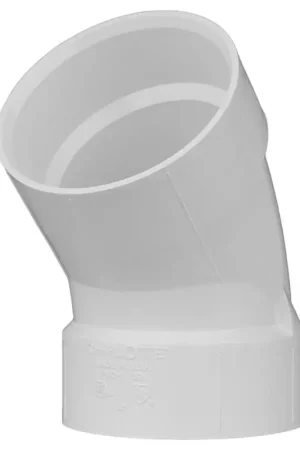 Limited Time Charlotte Pipe Schedule 40 1-1/4 in. Hub X 1-1/4 in. D Hub PVC Elbow 1 pk