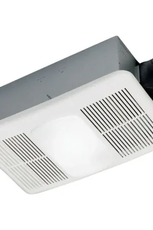 Reduced Price Delta BreezRadiance 80 CFM 1.5 Sones Bathroom Ventilation Fan/Heat Combination with Lights