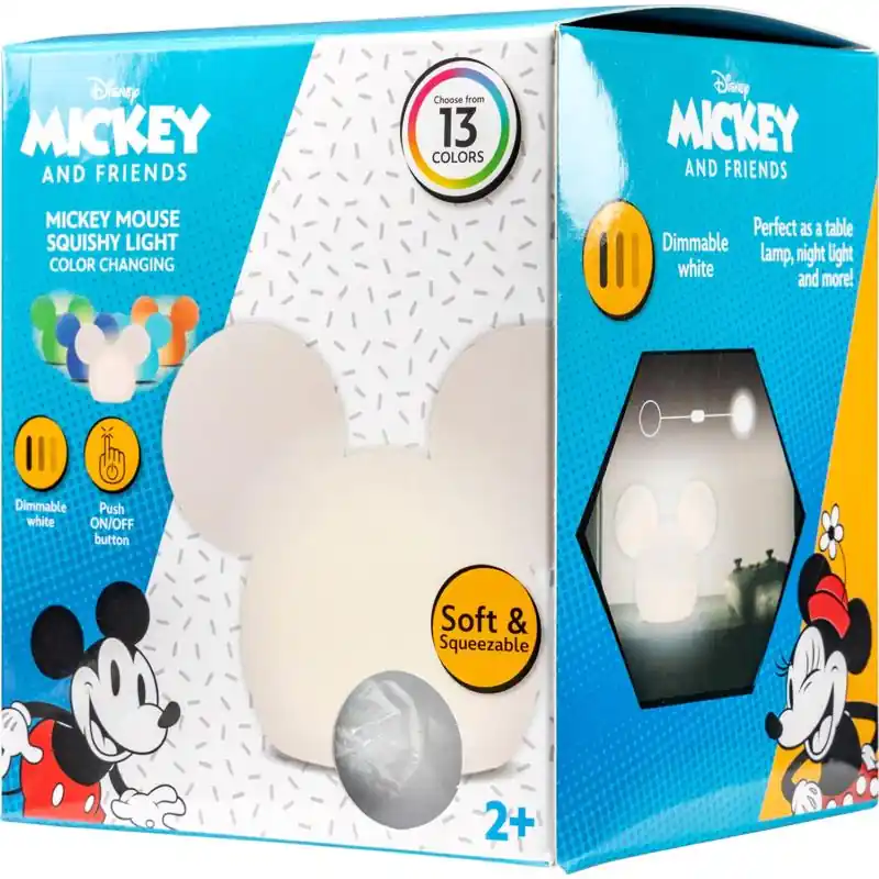 Budget Disney Manual Battery Powered Mickey Mouse LED Night Light