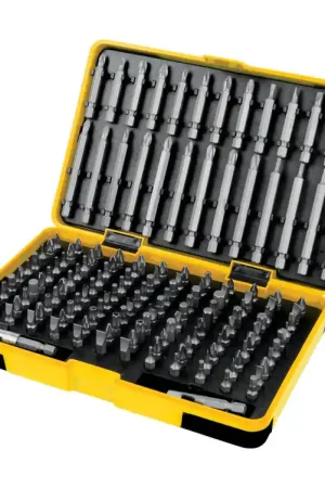 Final Sale Performance Tool Assorted Master Bit Set Multi-Material 148 pc