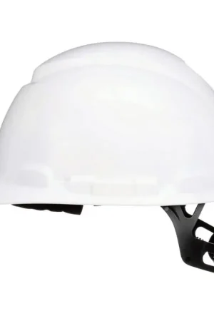 3M SecureFit 4-Point Ratchet Cap Style Hard Hat White Discount