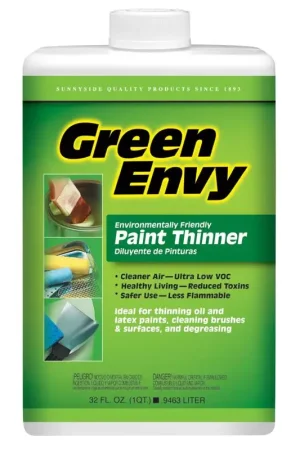 Don't Miss Out Sunnyside Green Envy Water-Based Paint Thinner 1 qt, Pack of 6