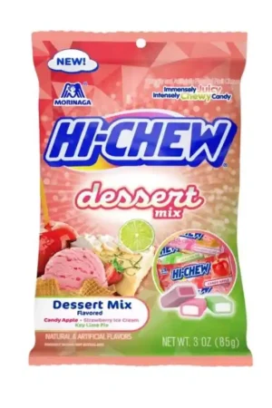 Order Now Hi-Chew Dessert Mix Assorted Chewy Candy 3 oz, Pack of 6