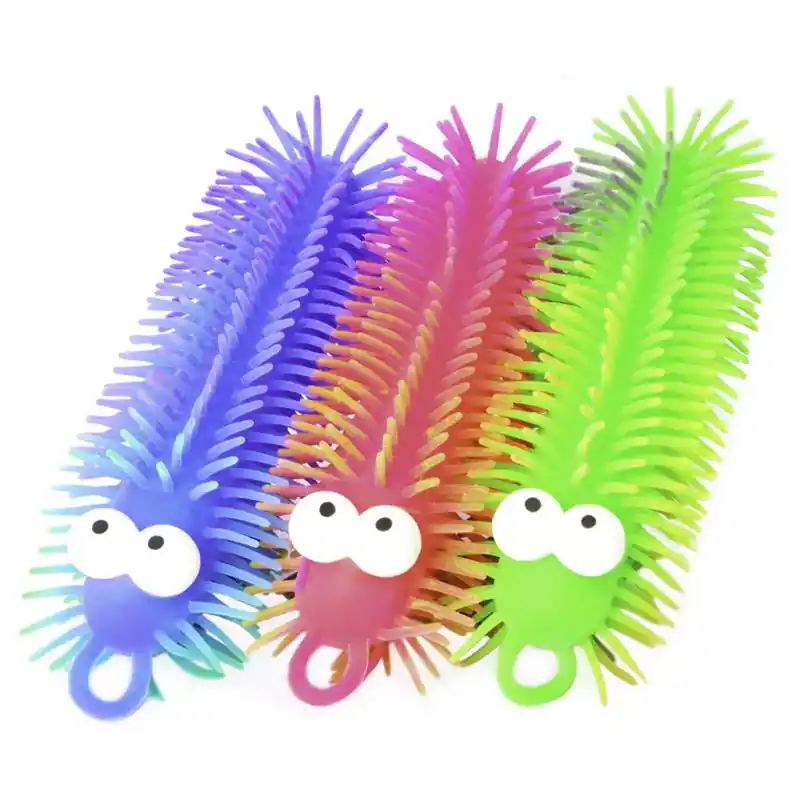 Get Yours Keycraft Large Puffer Caterpillar Assorted, Pack of 12