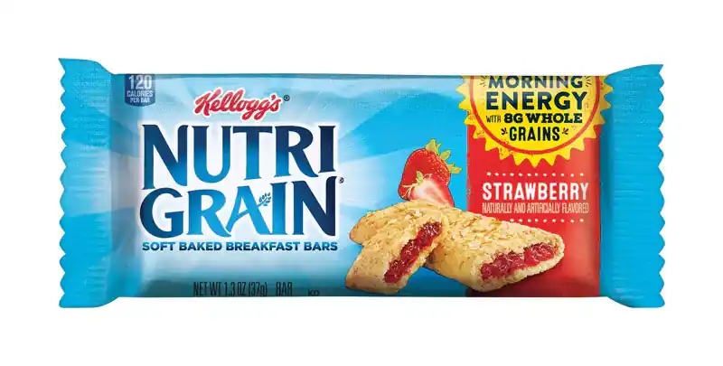 High Quality Nutri-Grain Strawberry Cereal Bar 1.3 oz Pouch, Pack of 16