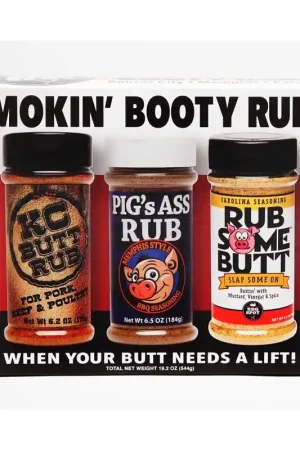 Smokin' Booty Rubs Gift Pack Seasoning Rub 19.2 oz Instant Buy