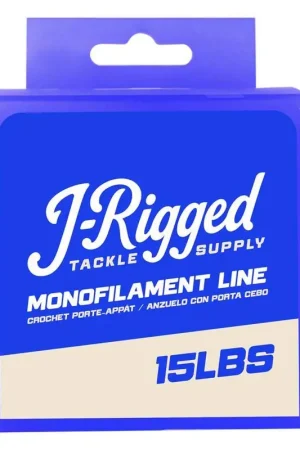 Clearance J-Rigged Monofilament Fishing Line 15 lb. capacity 375 yd