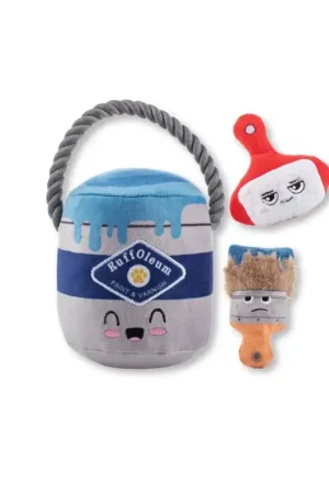 Luxury Pet Shop by Fringe Studio For Dog Assorted Plush Fresh Coat of Fun Dog Toy 1 pk