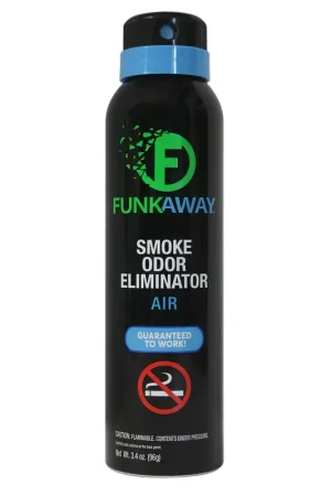 Limited Time FunkAway No Scent Smoke Odor Eliminator 3.4 oz Liquid, Pack of 8