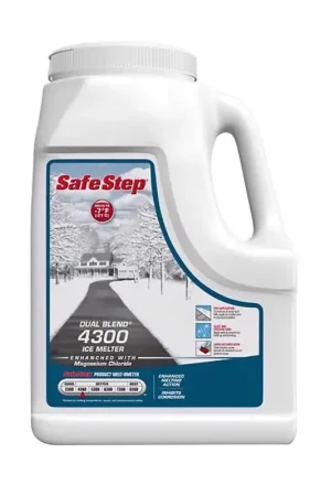 Safe Step Dual Blend 4300 Magnesium Chloride/Sodium Chloride Granule Ice Melt 12 lb, Pack of 4 Cheap