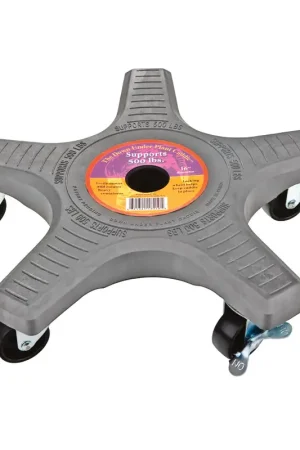 Bosmere 3.5 in. H X 15.25 in. W X 15.25 in. D Gray Plastic Plant Caddy Mega Sale