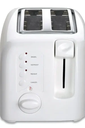 Cuisinart Plastic White 2 slot Toaster 7.2 in. H X 6.5 in. W X 11 in. D Best Price