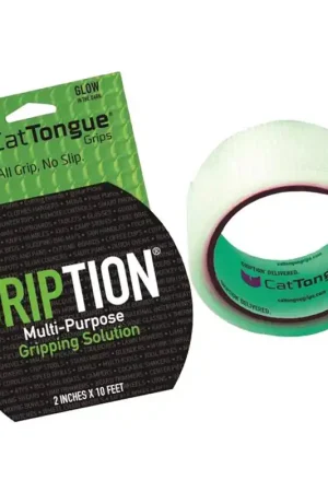 Buy Online CatTongue Grips Gription Roll White Anti-Slip Tape 2 in. W X 10 ft. L 1 pk