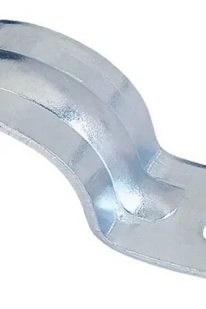 Clearance Sigma Engineered Solutions ProConnex 1 in. D Zinc-Plated Steel 1 Hole Strap 1 pk, Pack of 25