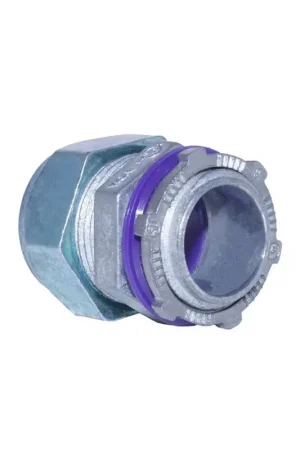 Best Seller Sigma Engineered Solutions ProConnex 3/4 in. D Die-Cast Zinc Rain-Tight Compression Connector For EM