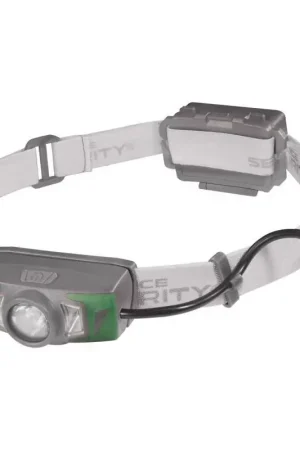 Police Security 550 lm Gray/Green LED Rechargeable Head Lamp AAA Battery Price Cut