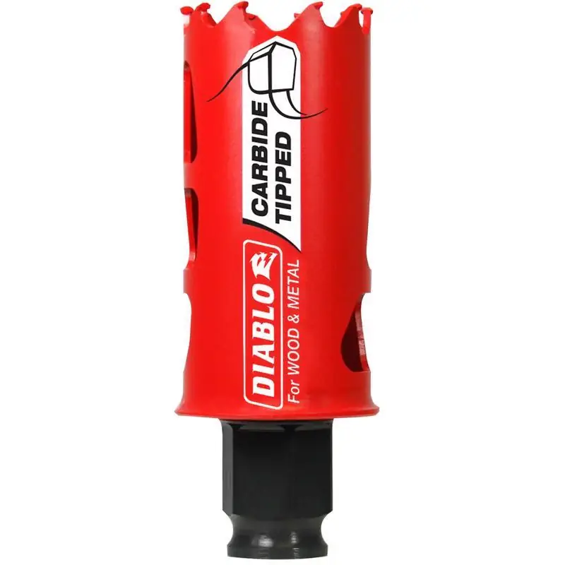 Best Choice Diablo Snap-Lock Plus 1-1/4 in. Carbide Tipped 2-3/8 in. L X 3/8 in. D Hole Saw