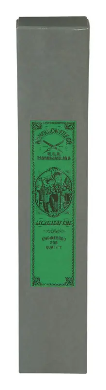 Factory Price Nicholson 6 in. L X 0.595 in. W High Carbon Steel Bastard Cut File 1 pc, Pack of 12