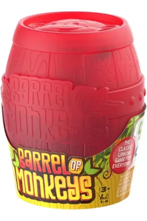 Spin Master Barrel Of Monkey Monkeys Game Assorted 16 pc Bargain