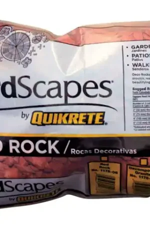 Quikrete HardScapes Red Decorative Stone 0.5 cu ft 50 lb One Day Deal