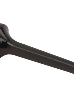 Fast Shipping Ives 3-3/16 in. W X 7/8 in. L Aluminum Black Door Stop Mounts to wall 7/8 in.