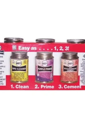 Harvey's Oatey Clear Solvent Kit For CPVC/PVC 4 oz Price Cut