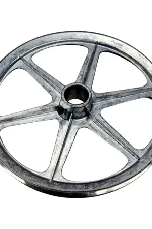 Dial 14 in. H X 14 in. W Silver Zinc Blower Pulley High Quality
