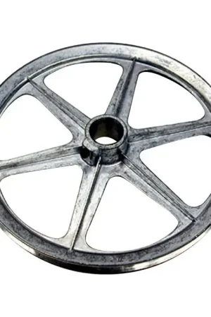 Dial 12 in. H X 12 in. W Silver Zinc Blower Pulley Must Have
