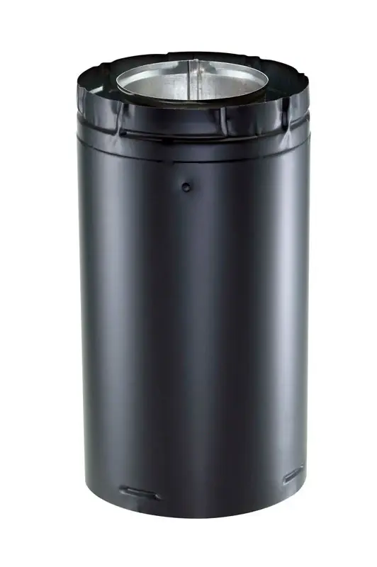 Clearance DuraVent DirectVent 4 in. D X 9 in. L Galvanized Steel Exhaust Vent Pipe