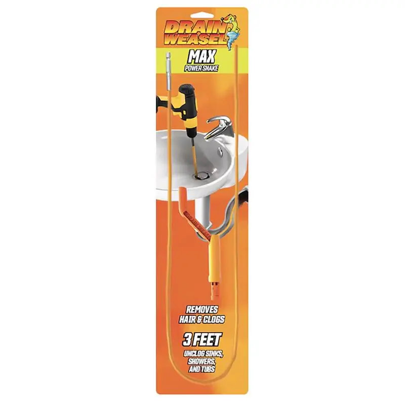 Drain Weasel Max 3 ft. L Drain Auger Special Discount