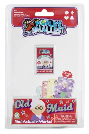 World's Smallest Classic Card Game Multicolored 55 pc Trusted Brand