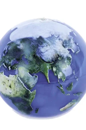 Keycraft Swirling Earth Ball Blue, Pack of 12 Cheap