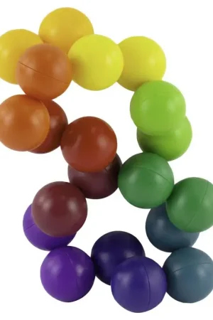 New Arrival Keycraft Rainbow Fidget Multicolored, Pack of 12