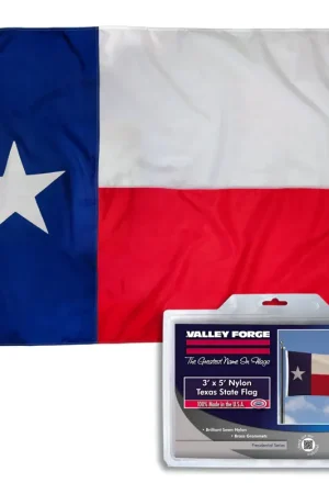 Holiday Sale Valley Forge Texas State Flag 36 in. H X 60 in. W