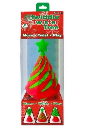 Zorbitz Twiddle Twiddle Twister Fidget Toy Pink/Red, Pack of 12 Express Delivery