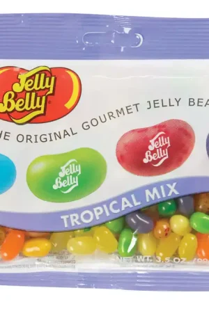 Jelly Belly Tropical Mix Jelly Beans 3.5 oz, Pack of 12 Today Only