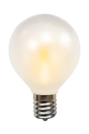 In Demand Belle Luci Holiday Bright Lights LED G50 Patio Light Set Warm White 50 ft. 50 lights