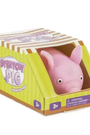 Keycraft Stretchy Pig Pink, Pack of 12 Fast Shipping