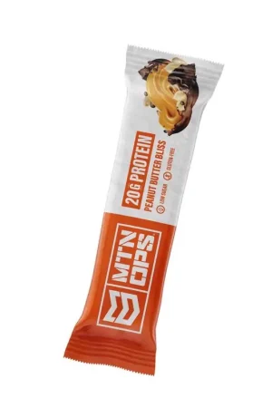 Fan Favorite MTN OPS Performance Peanut Butter Protein Bar 2 oz Packet, Pack of 10