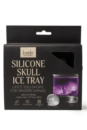 Super Sale Krumbs Kitchen Black Silicone Ice Tray