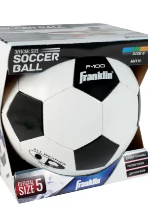 Fresh Stock Franklin Competition 100 #5 Soccer Ball