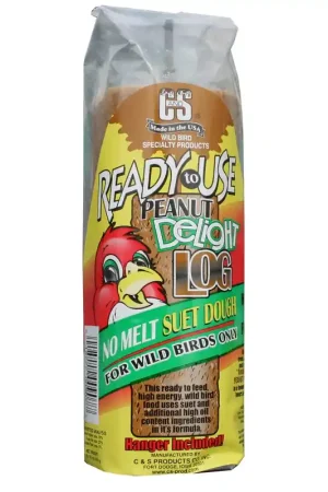 Premium C & S Products Ready To Use Peanut Delight Log 15.5 oz.