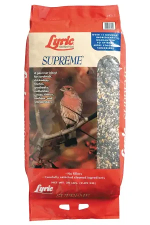 Lyric Supreme Wild Bird Food 20 lb Free Returns
