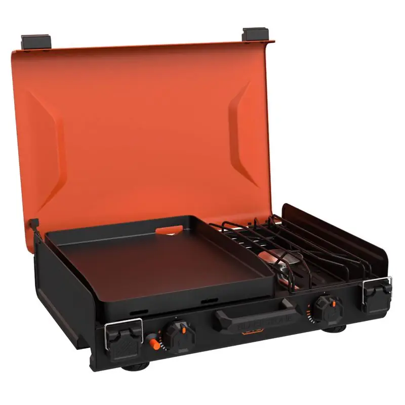 Affordable Blackstone 2 Burner Liquid Propane Tabletop Outdoor Griddle Black