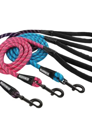 Free Returns Ruffin' It Assorted Braided Nylon Dog Leash, Pack of 3