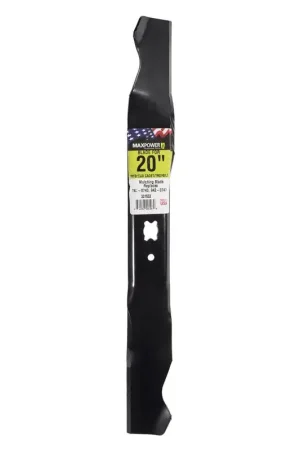 Fan Favorite MaxPower 20 in. Mulching Mower Blade For Walk-Behind Mowers 1 pk