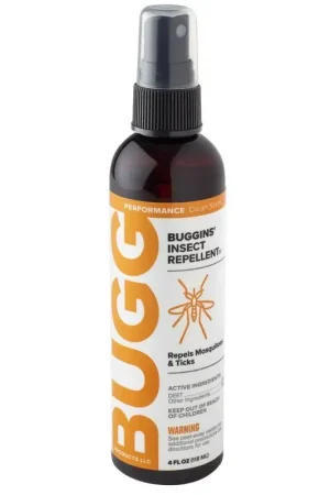 BUGG Buggins Insect Repellent Liquid For Gnats/Mosquitoes/Ticks 4 oz Premium