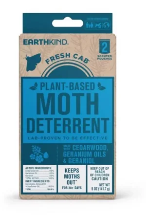 Trusted Brand EarthKind Fresh Cab Insect Repellent For Moths 5 oz